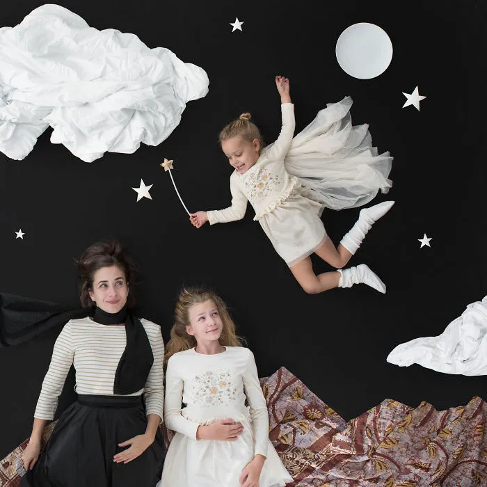 Scene From The Ceiling: I Create Fun Settings Using Everyday Items
