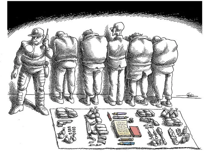 40 Anti-System Cartoons From Deported Iranian Cartoonist Mana Neyestani