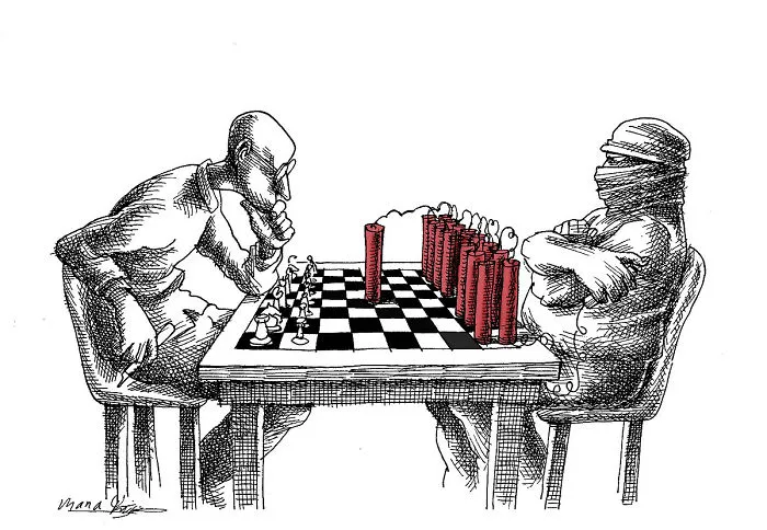 40 Anti-System Cartoons From Deported Iranian Cartoonist Mana Neyestani