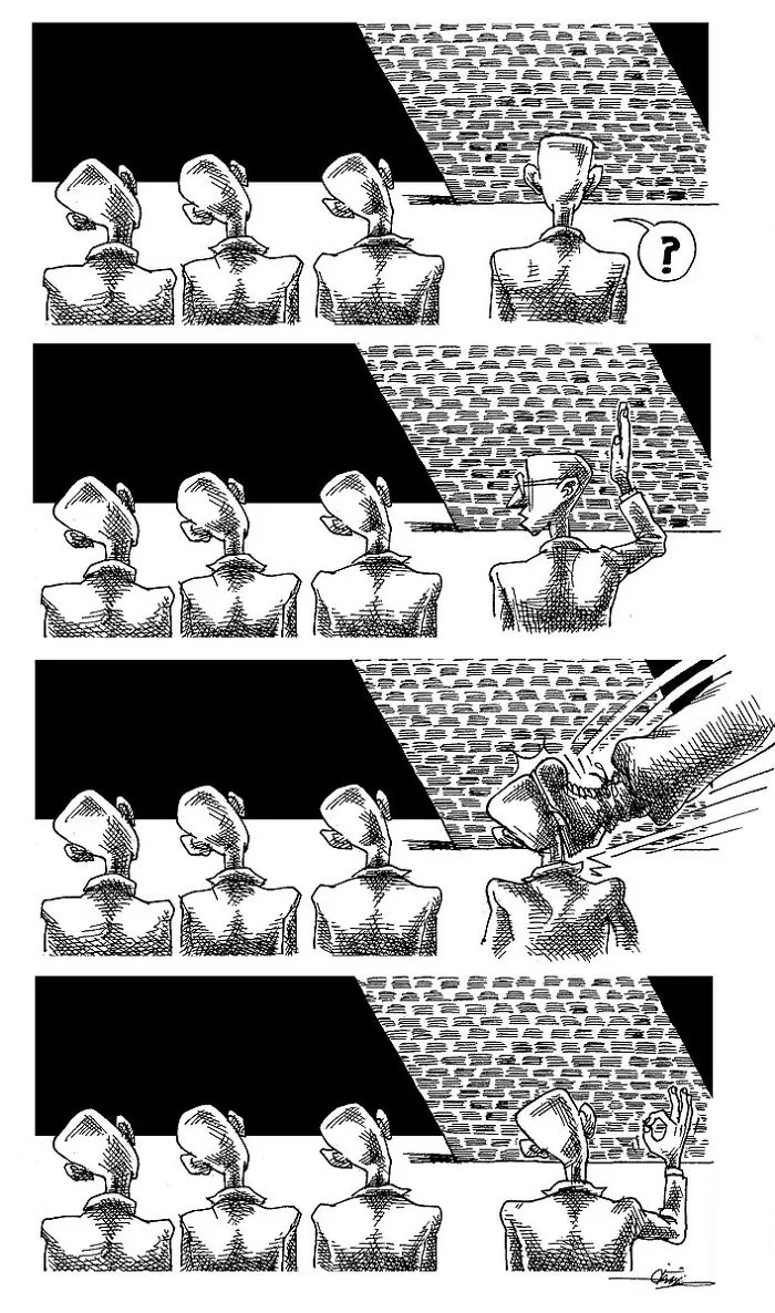 40 Anti-System Cartoons From Deported Iranian Cartoonist Mana Neyestani