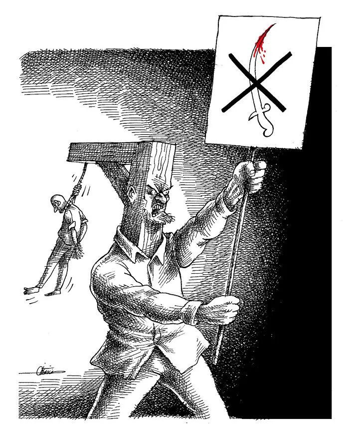 40 Anti-System Cartoons From Deported Iranian Cartoonist Mana Neyestani