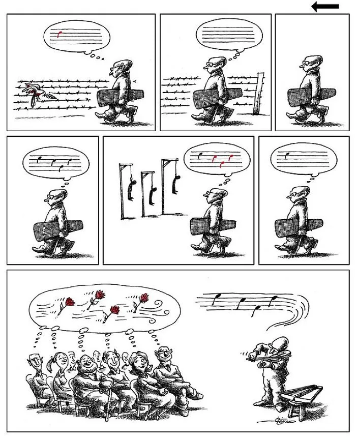 40 Anti-System Cartoons From Deported Iranian Cartoonist Mana Neyestani