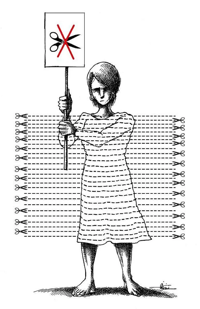 40 Anti-System Cartoons From Deported Iranian Cartoonist Mana Neyestani