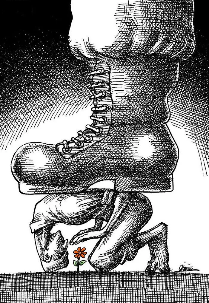 40 Anti-System Cartoons From Deported Iranian Cartoonist Mana Neyestani