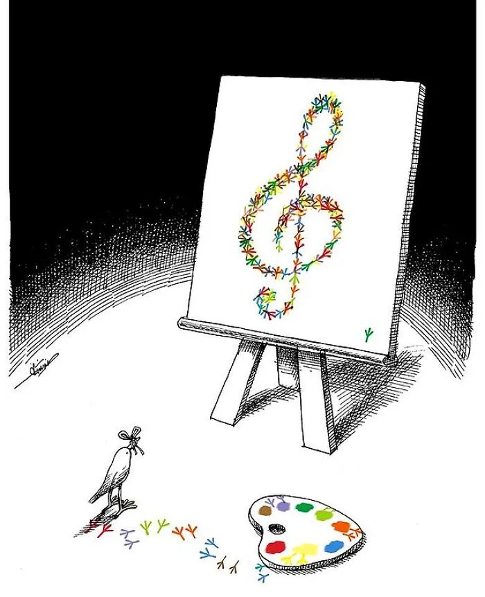 40 Anti-System Cartoons From Deported Iranian Cartoonist Mana Neyestani
