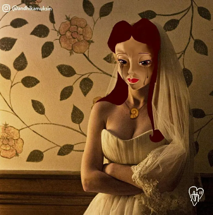 Este artista photoshopea a personajes Disney en fotos de famosos, y nadie esperaba que encajaran tan bien