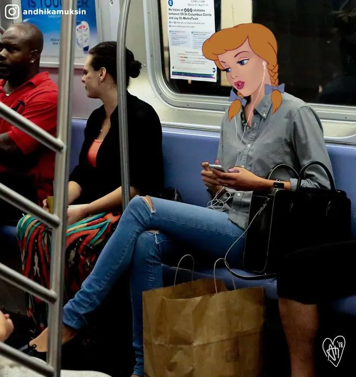 Este artista photoshopea a personajes Disney en fotos de famosos, y nadie esperaba que encajaran tan bien