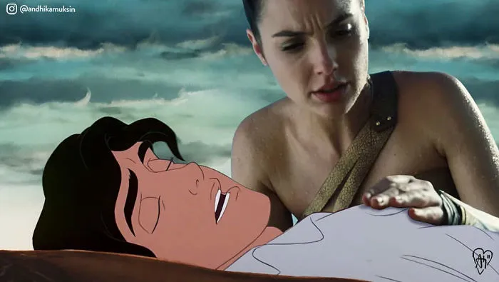 Este artista photoshopea a personajes Disney en fotos de famosos, y nadie esperaba que encajaran tan bien