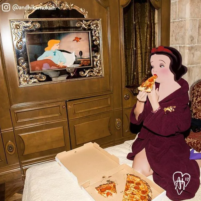 Este artista photoshopea a personajes Disney en fotos de famosos, y nadie esperaba que encajaran tan bien