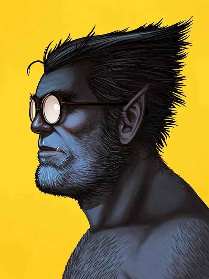 Artist Makes Hyper Detailed Portraits Of Pop Culture Heroes And Villains And The Result Is Incredible