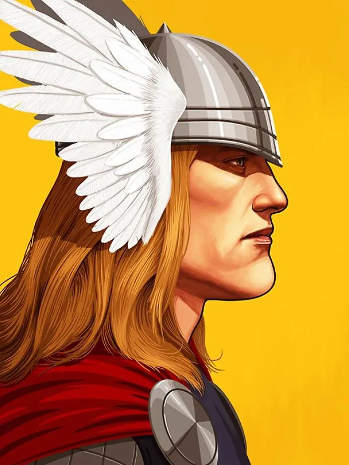 Artist Makes Hyper Detailed Portraits Of Pop Culture Heroes And Villains And The Result Is Incredible