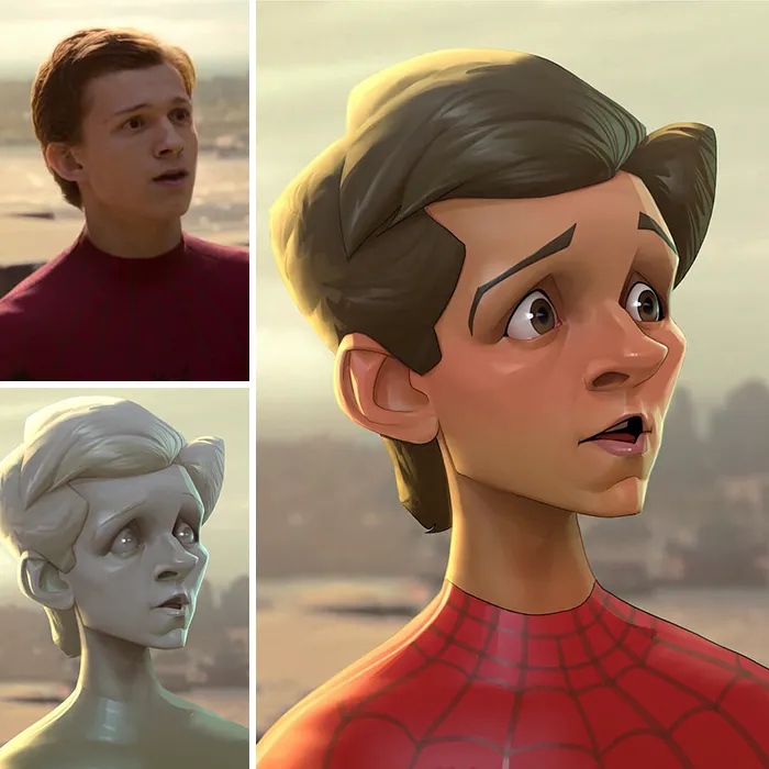 This Artist Turns Movie Characters Into Cartoons