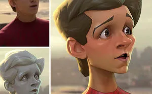 This Artist Turns Movie Characters Into Cartoons