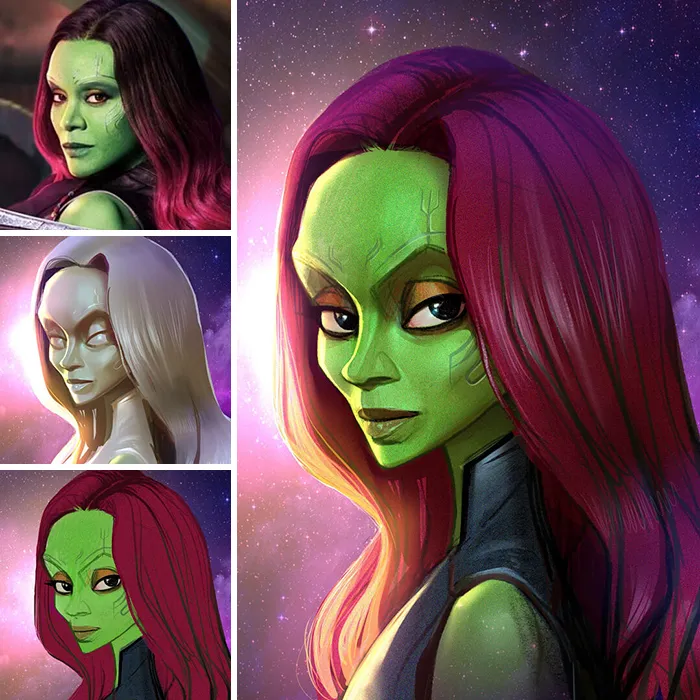 This Artist Turns Movie Characters Into Cartoons
