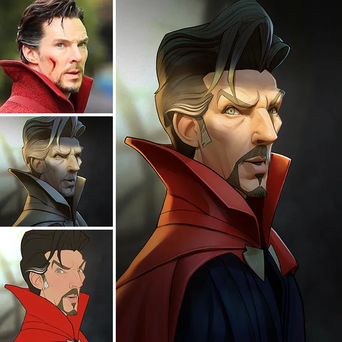 This Artist Turns Movie Characters Into Cartoons