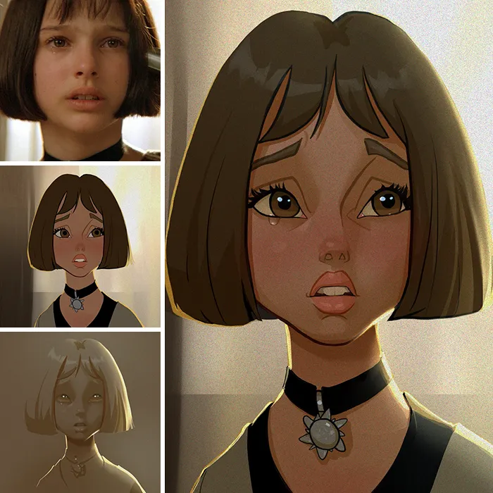 This Artist Turns Movie Characters Into Cartoons