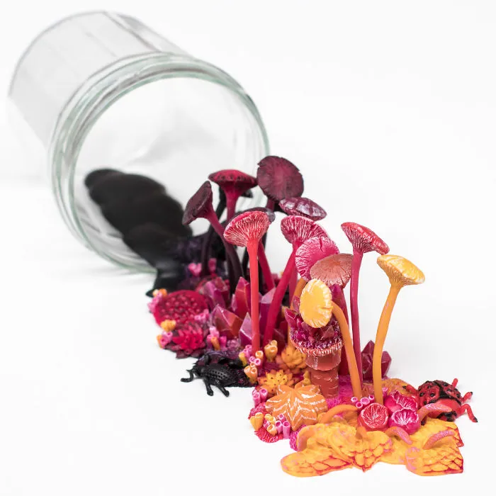 Artist Upcycles Trash By Sculpting Vibrant Coral-Like Growths On It, And We're Digging The Message