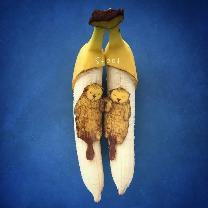 Artist Transforms Bananas Into Works Of Art, And The Result Is Surprisingly Good