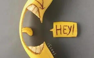 Artist Transforms Bananas Into Works Of Art, And The Result Is Surprisingly Good
