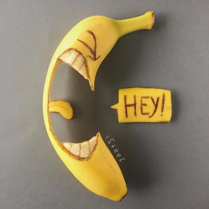 Artist Transforms Bananas Into Works Of Art, And The Result Is Surprisingly Good
