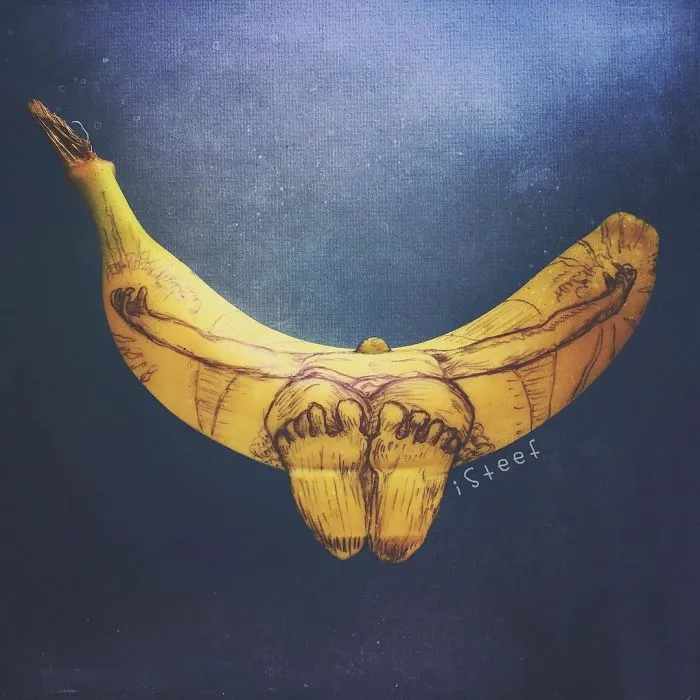 Artist Transforms Bananas Into Works Of Art, And The Result Is Surprisingly Good