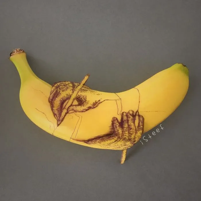 Artist Transforms Bananas Into Works Of Art, And The Result Is Surprisingly Good