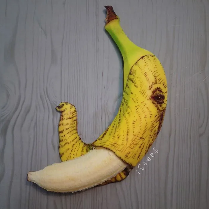 Artist Transforms Bananas Into Works Of Art, And The Result Is Surprisingly Good