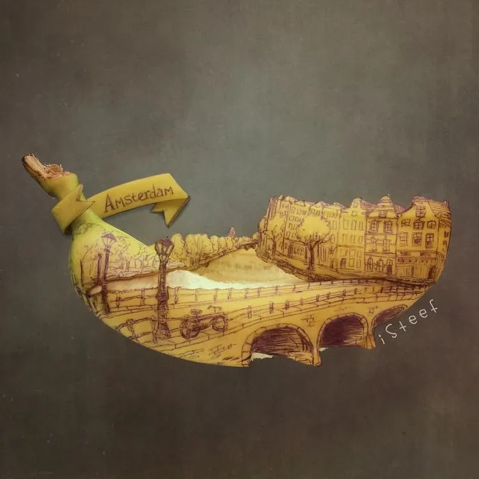 Artist Transforms Bananas Into Works Of Art, And The Result Is Surprisingly Good