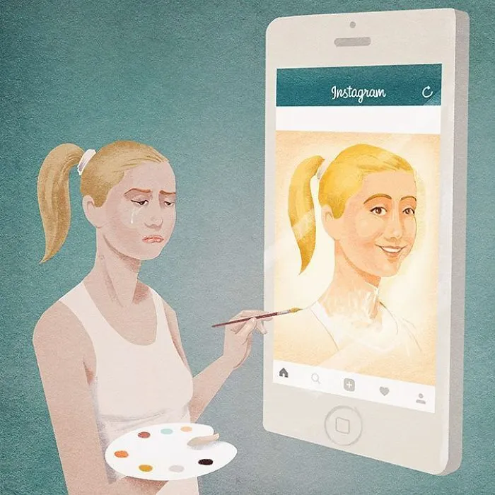 Beautiful Life On Social Media