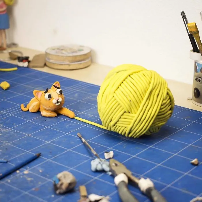 Personal Selection Of Plasticine Artworks I Realized During Last Two Years