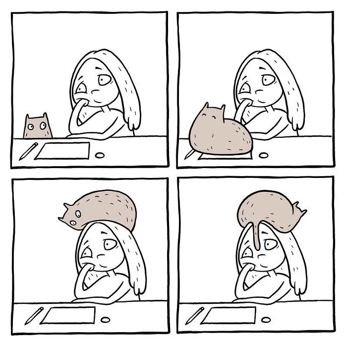 Los problemas de las chicas ilustrados en 30 divertidos cómics de la artista rusa Anastasia Ivanova