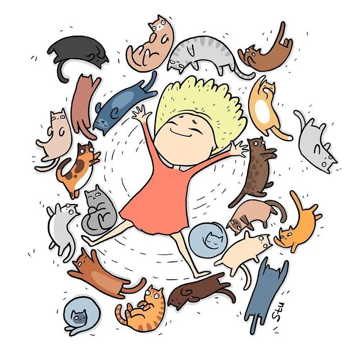 Los problemas de las chicas ilustrados en 30 divertidos cómics de la artista rusa Anastasia Ivanova
