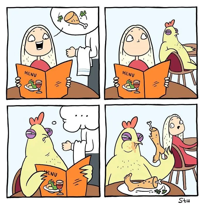 Los problemas de las chicas ilustrados en 30 divertidos cómics de la artista rusa Anastasia Ivanova