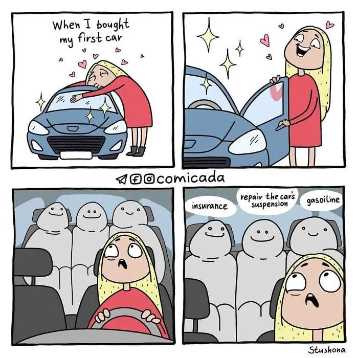 Girl Problems Illustrated In 31 Funny Comics By Russian Artist Anastasia Ivanova