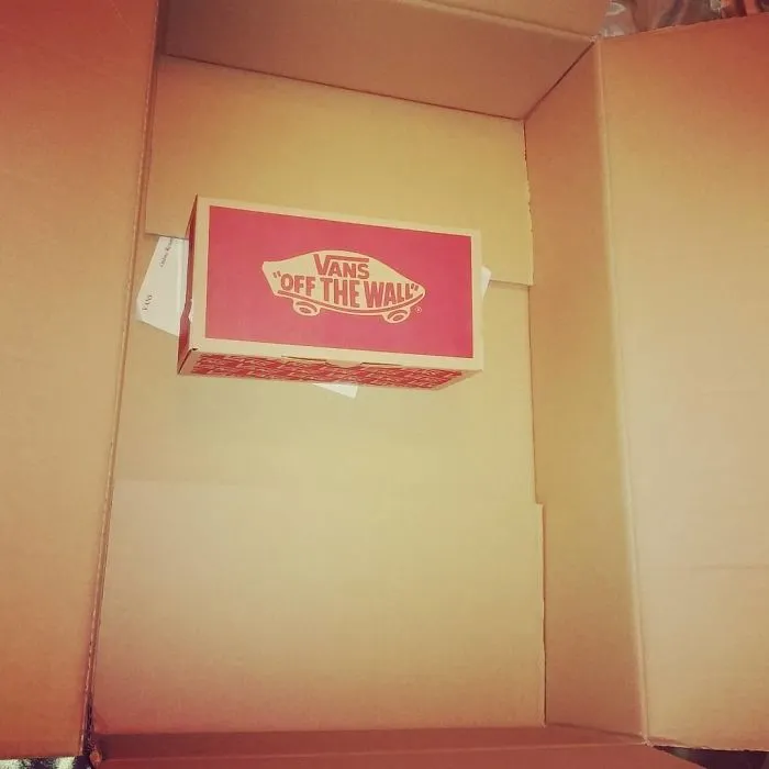 I've Gotta Call Out Vans On This. My One Order Arrived In Two Packages Today, About 6 Hours Apart. The Second One Was My Youngest's Teeny Tiny Old Skool Shoes Rattling Around All Alone In This Gigantic Box