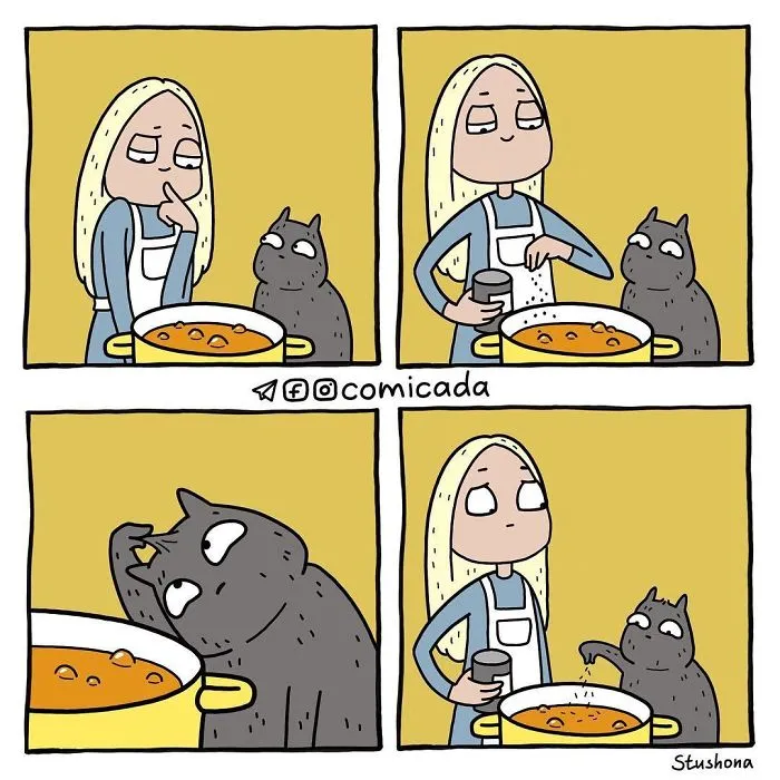 Los problemas de las chicas ilustrados en 30 divertidos cómics de la artista rusa Anastasia Ivanova