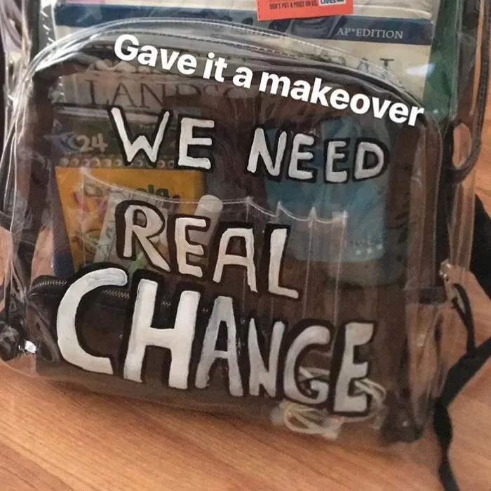 Parkland Students Are Trolling Their Mandatory Clear Backpacks By Carrying Things That Scare Conservatives The Most