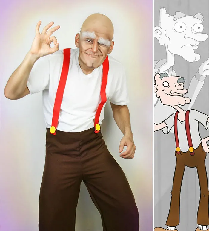 Abuelo Phil, de Hey Arnold