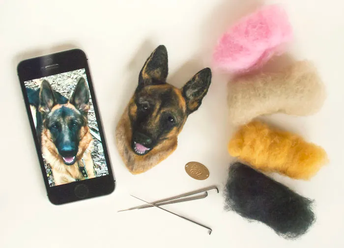 I Use Natural Sheep's Wool To Felt 3D Animal Portraits And I Love Every Model I've Created (26 Pics)