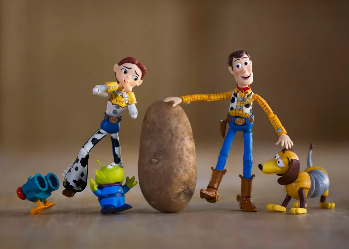Potato Head?  Buddyyyy?? Cat Got Your Tongue?...and Eyes, Nose And Ears?  (I Really Need To Buy A Mr. Potato Head!)