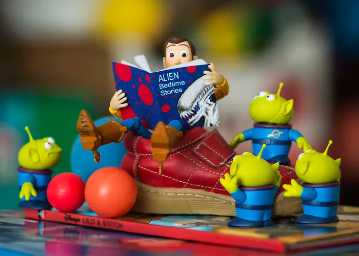 Alien Bedtime Stories (That Little Red Shoe Was My Daughter's Baby Shoe)