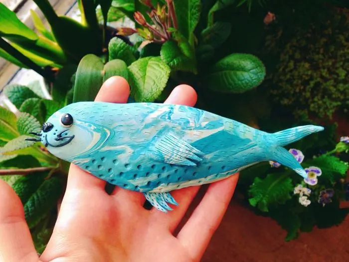I Challenged Myself To Make 100 Clay Creatures As A Part Of 100 Day Project, And Here's The Result So Far
