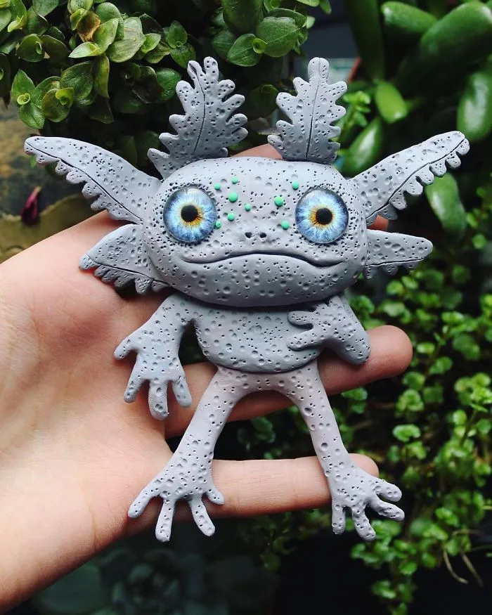 I Challenged Myself To Make 100 Clay Creatures As A Part Of 100 Day Project, And Here's The Result So Far