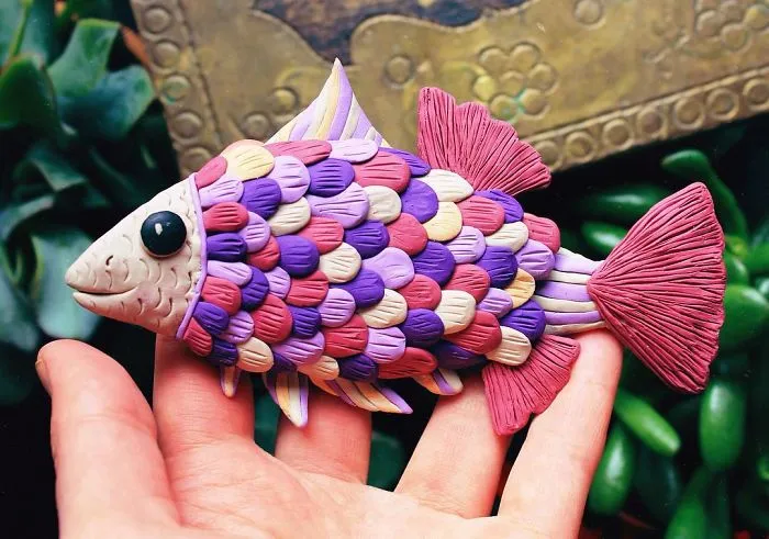 I Challenged Myself To Make 100 Clay Creatures As A Part Of 100 Day Project, And Here's The Result So Far