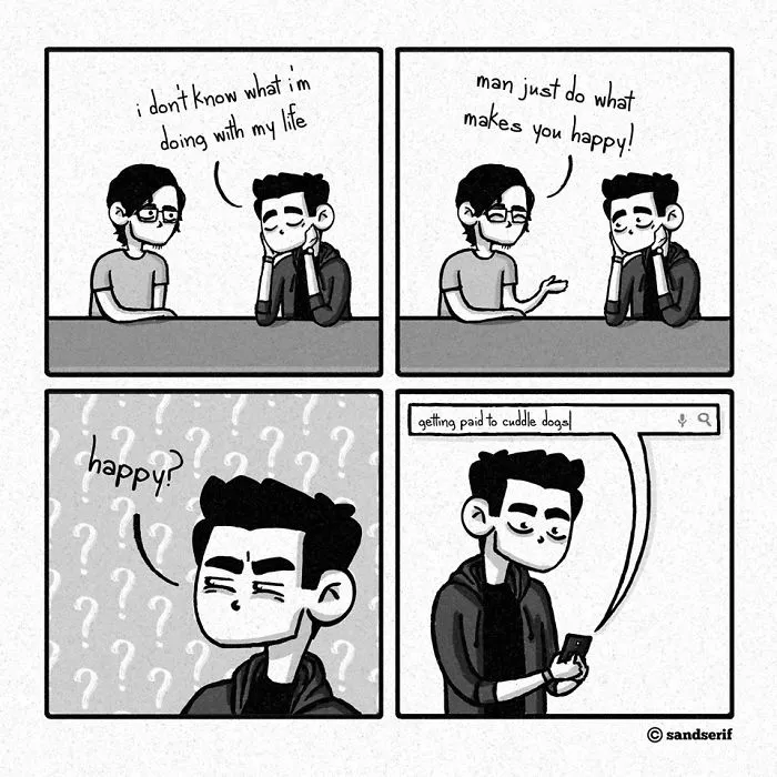 45 Dark And Amusing Comics That I Made About My Life To Express Myself