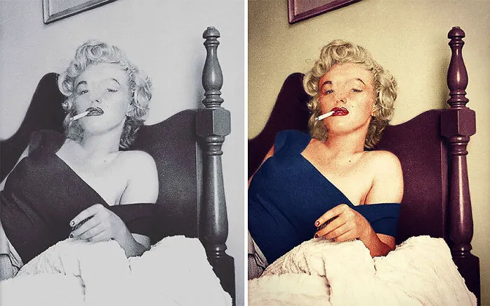 27 Old Photos Before And After I Colorized Them