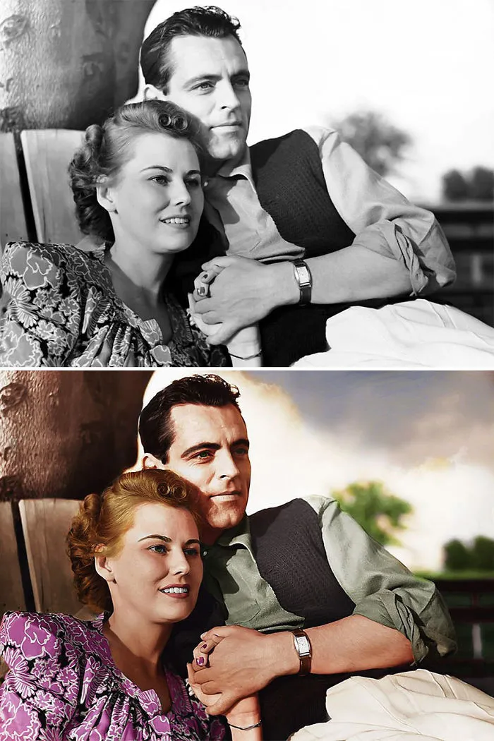 27 Old Photos Before And After I Colorized Them