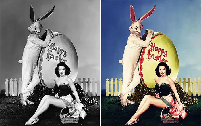 27 Old Photos Before And After I Colorized Them