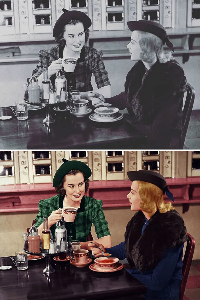 27 Old Photos Before And After I Colorized Them