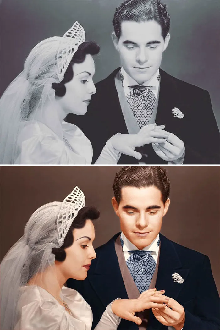 27 Old Photos Before And After I Colorized Them